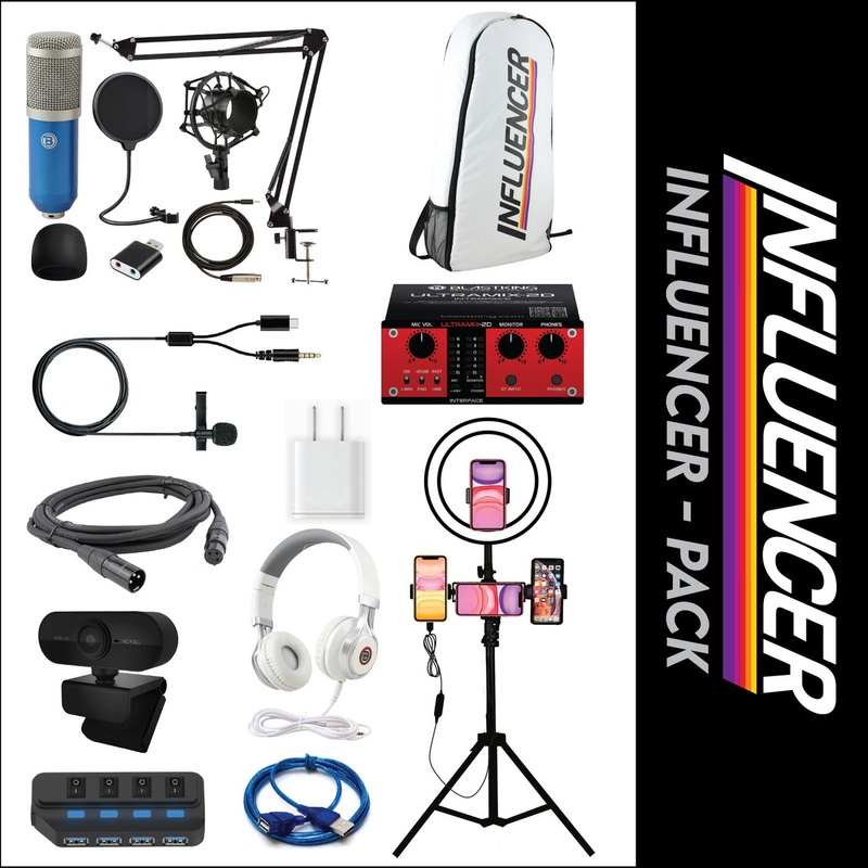 Blastking Influencer Complete Recording Pack – Blue