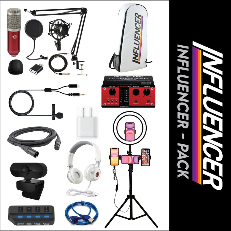 Blastking Influencer Complete Recording Pack – Red