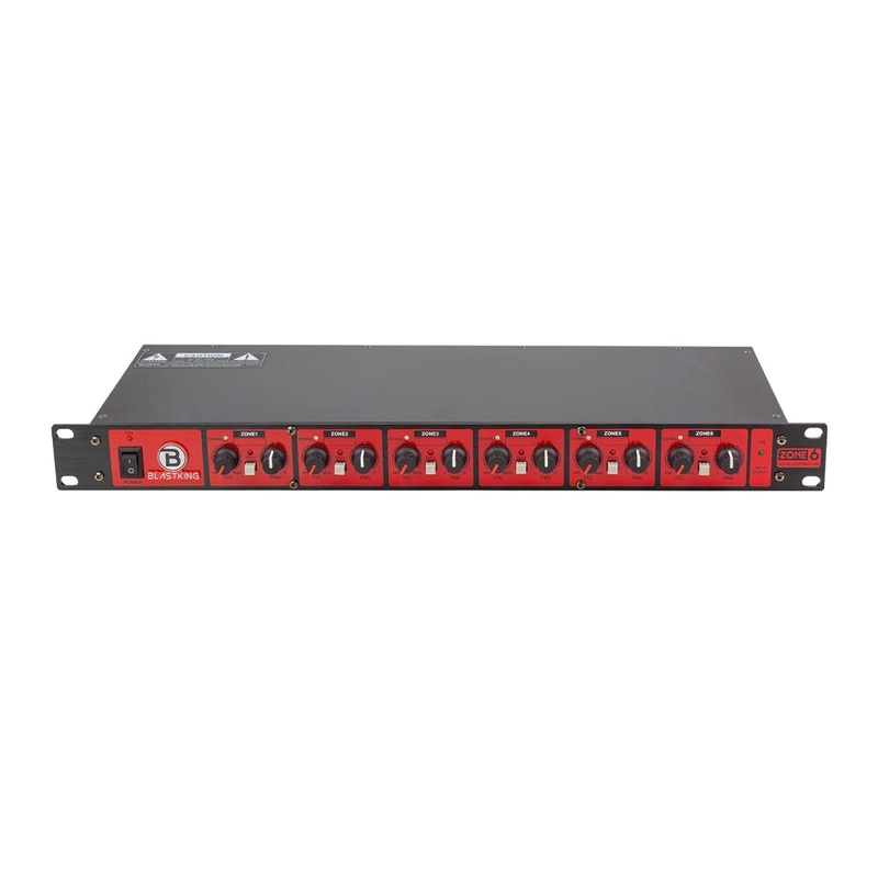Blastking Six Zone Ultra Low Noise Audio Distributor  ZONE6