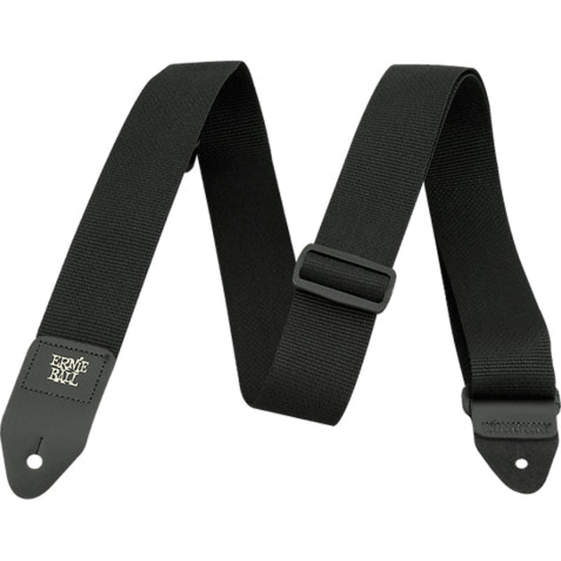 Ernie Ball 4034 2 Polypropylene Guitar Strap  – Black