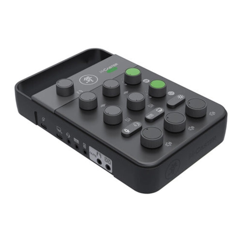 Mackie MCaster Live Portable Streaming Mixer – Black