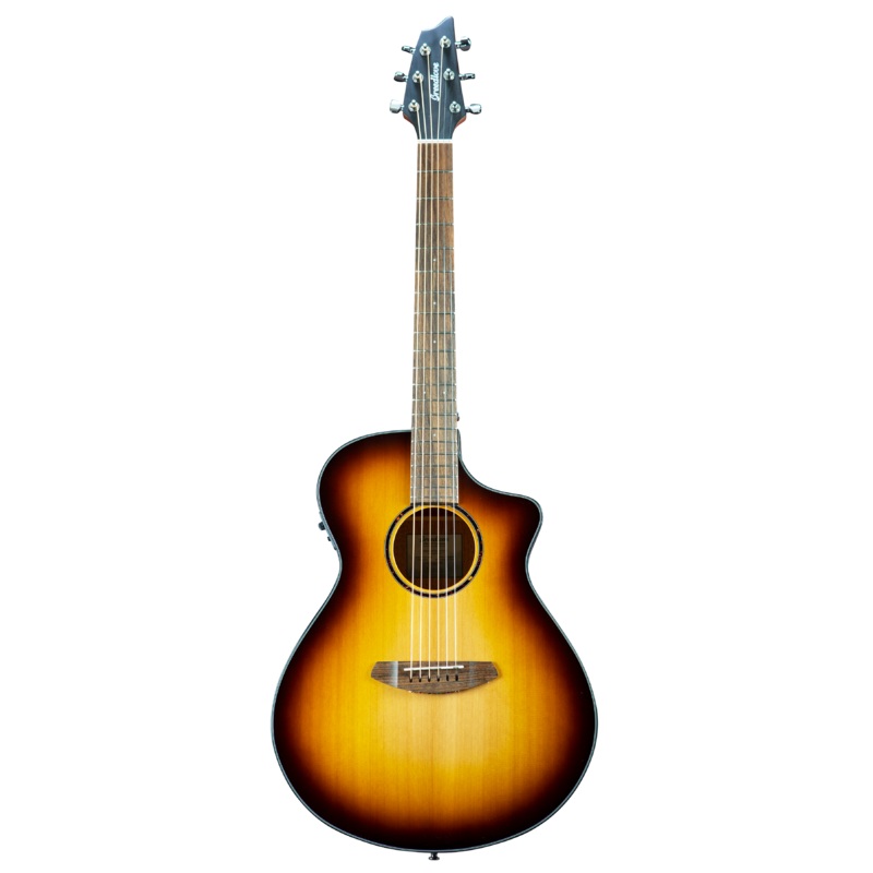Breedlove Discovery S CE Red Cedar-African Mah Concert Acoustic Electric Guitar – Edge Burst