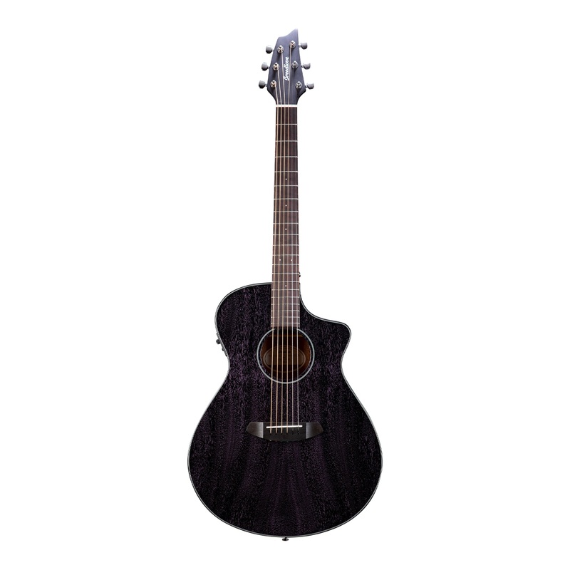 Breedlove Rainforest S African Mah Concert Acoustic-Electric Guitar – Orchid