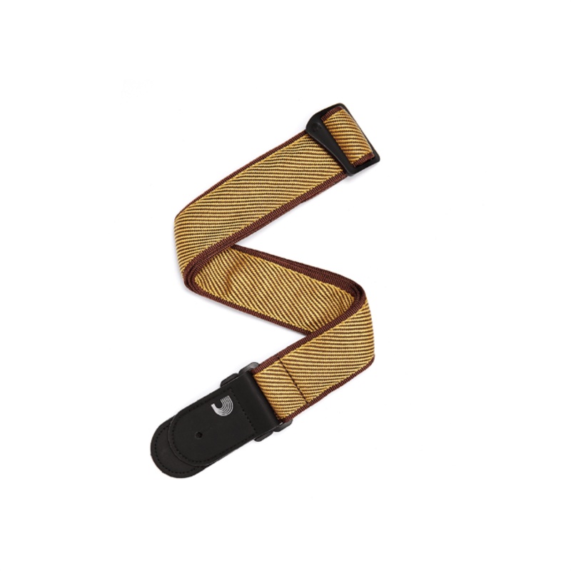 D’Addario Nylon Woven Guitar Strap – Tweed