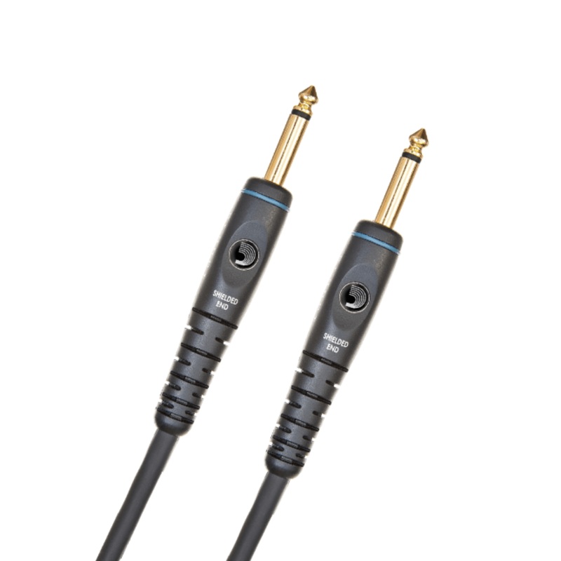 D’Addario PW-G-20 Custom Series Straight to Straight Instrument Cable – 20 foot