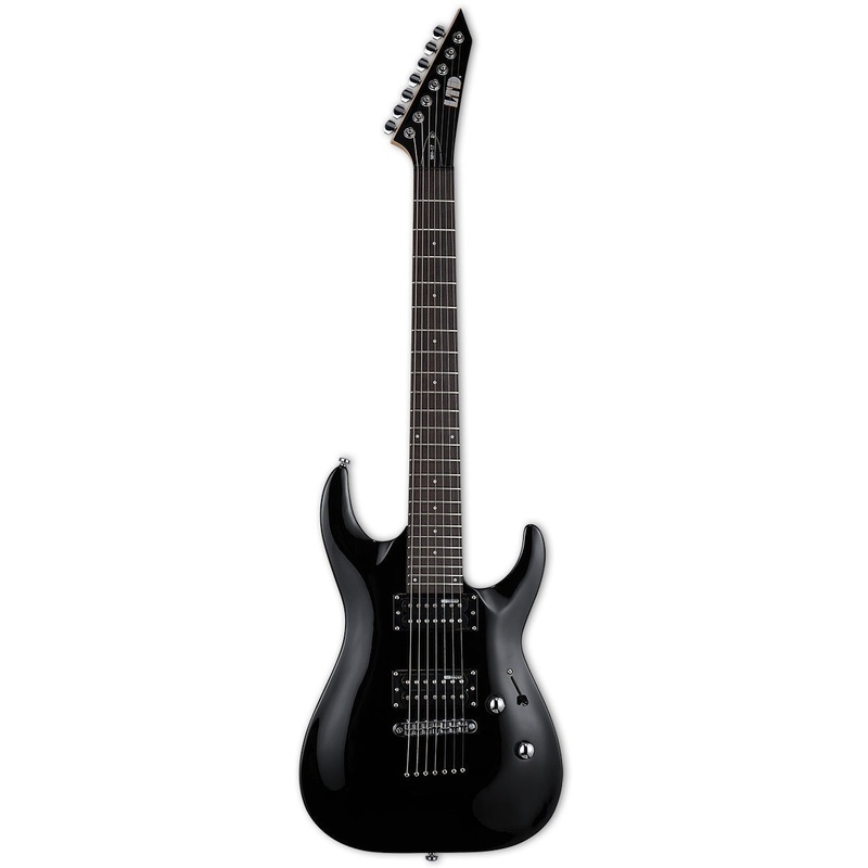 ESP LTD MH-17 7-string Solidbody Electric – Black