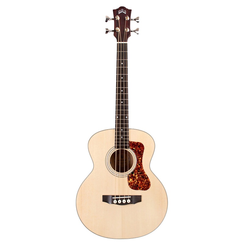 Guild Jumbo Junior Flamed Maple Acoustic Bass Guitar