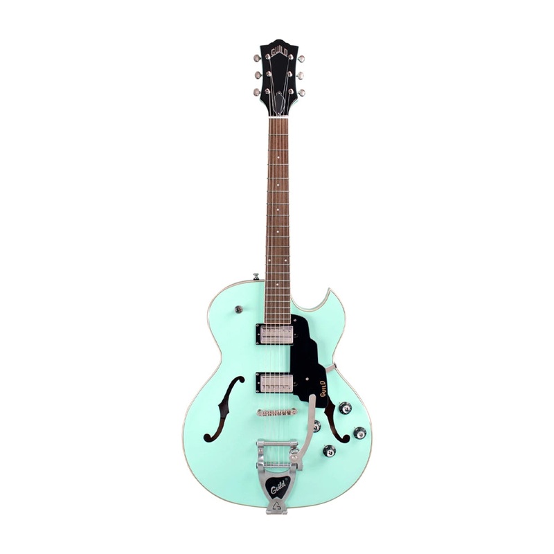 Guild Starfire I SC Semi-Hollow Electric Guitar – Seafoam Green