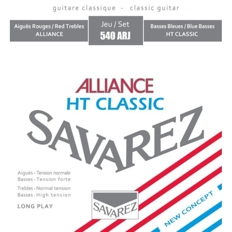 Savarez 540ARJ Alliance High Tension BS/NRM TRB Classic Guitar Strings