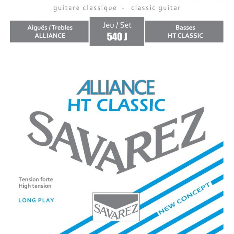 Savarez 540J .025-.044 High Tension Alliance HT Classic Guitar Strings