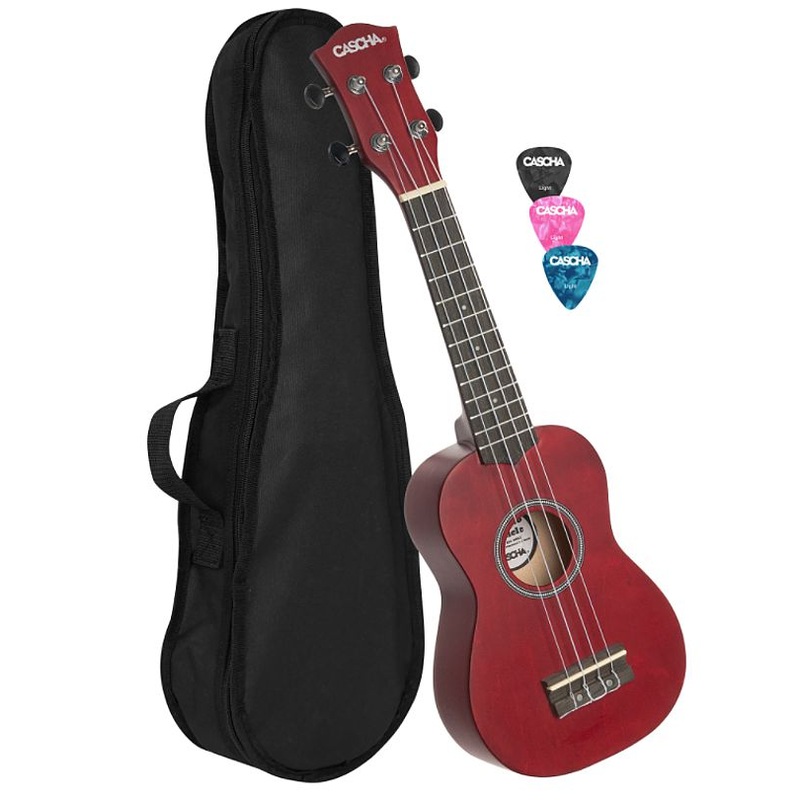 Cascha Soprano Ukulele Pack – Various Colors