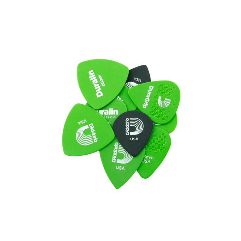 D’Addario Duralin Medium Gauge Guitar Picks – 10 Pack
