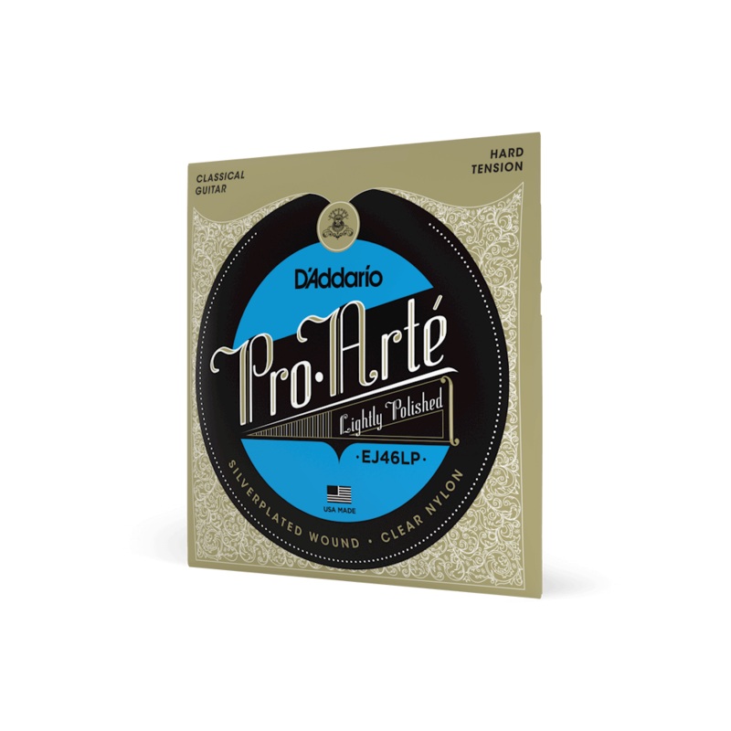 D’Addario EJ46LP Pro Arte Lighly Polished Hard Tension Classic Guitar String Set