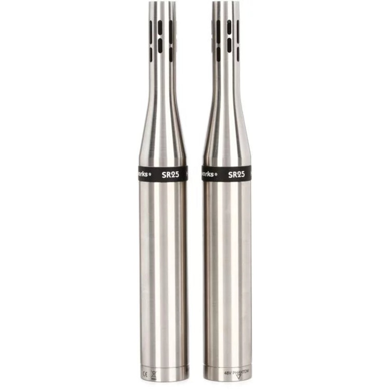 Earthworks SR25mp Small-diaphragm Condenser Instrument Microphone – Matched Pair