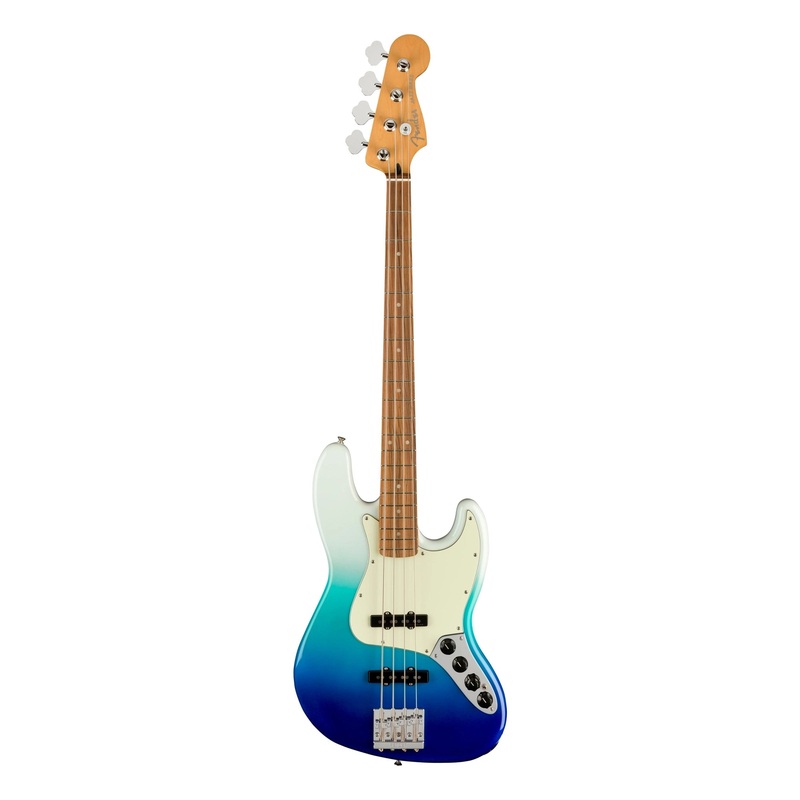 Fender Player Plus Active Jazz 4 String Electric Bass – Belair Blue