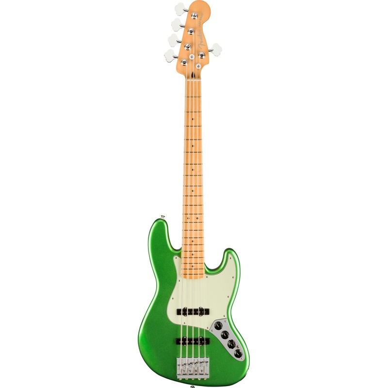 Fender Player Plus Active Jazz Bass V 5 string Electric Bass – Cosmic Jade