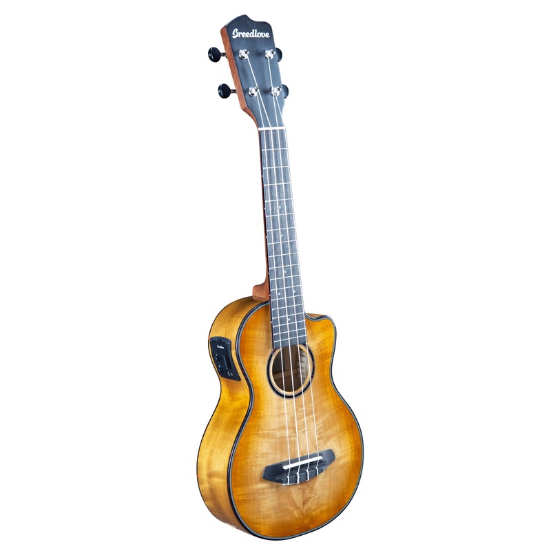 Breedlove Eco Lu’au Concert CE Acoustic-Electric Ukulele – Natural Shadow