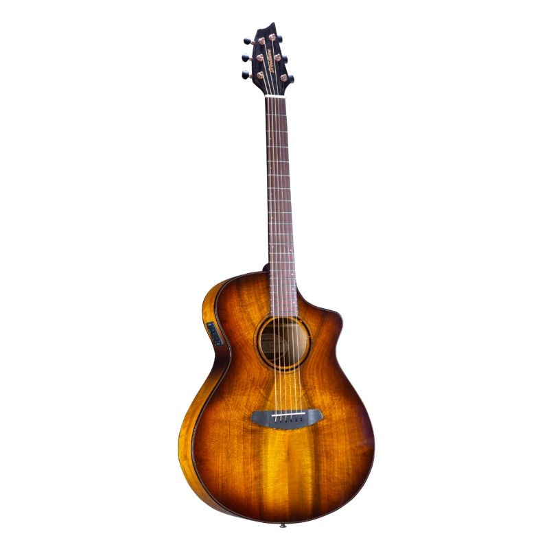 Breedlove Eco Pursuit Exotic S Concert CE Acoustic-Electric Guitar – Tiger’s Eye