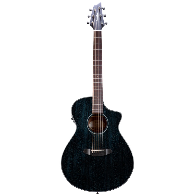 Breedlove Eco Rainforest S Concert CE Acoustic Electric Guitar – Midnight Blue