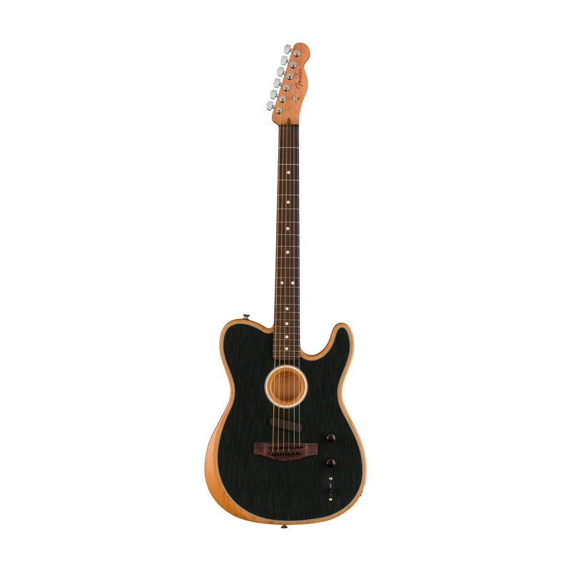 Fender Acoustasonic Player Telecaster Acoustic-Electric Guitar – Brushed Black