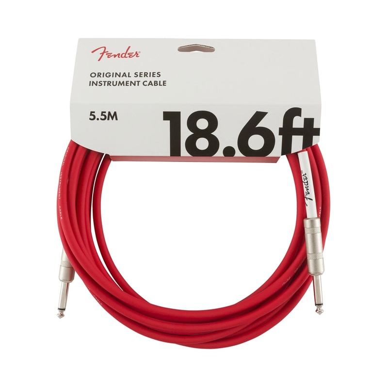 Fender Original Series18.6′ Instrument Cable – Fiesta Red