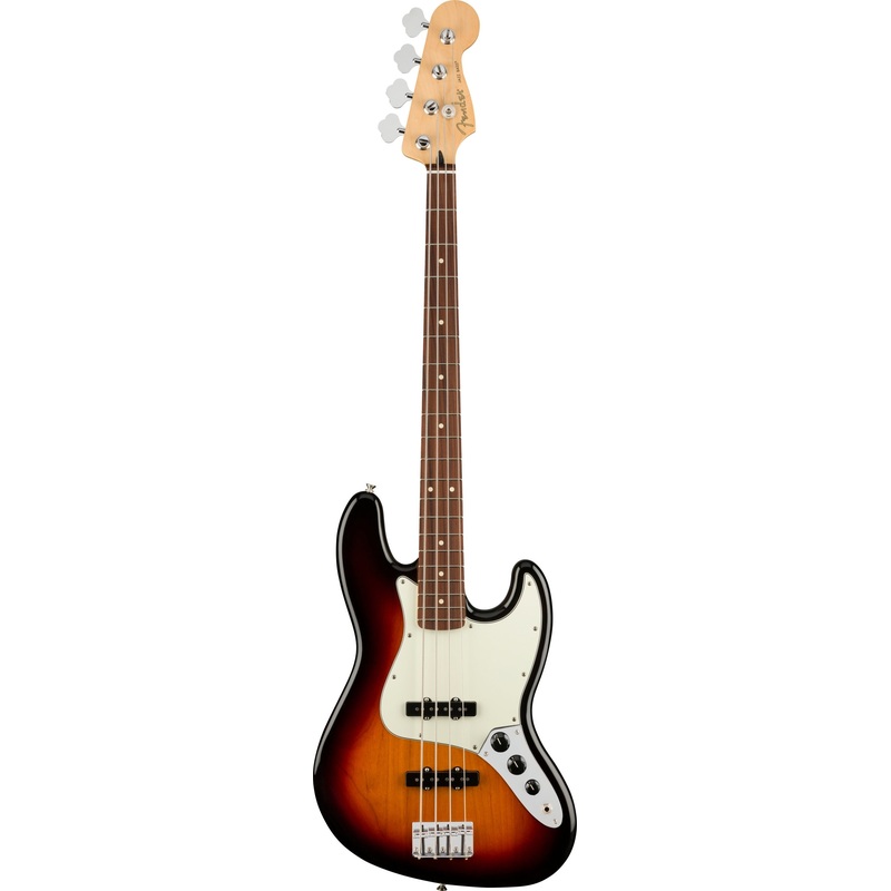 Fender Player Jazz Bass 4 String Electric Bass – 3 Tone Sunburst