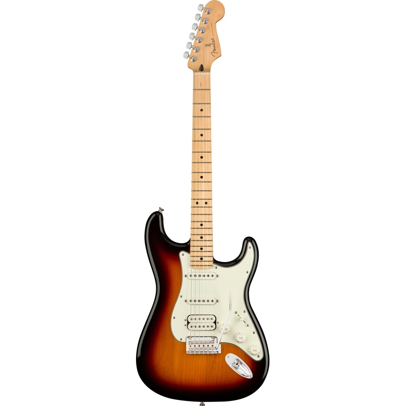 Fender Player Stratocaster HSS Electric Guitar – 3 Tone Sunburst