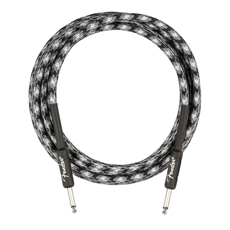 Fender Professional Series 10′ Instrument Cable – Winter Camo