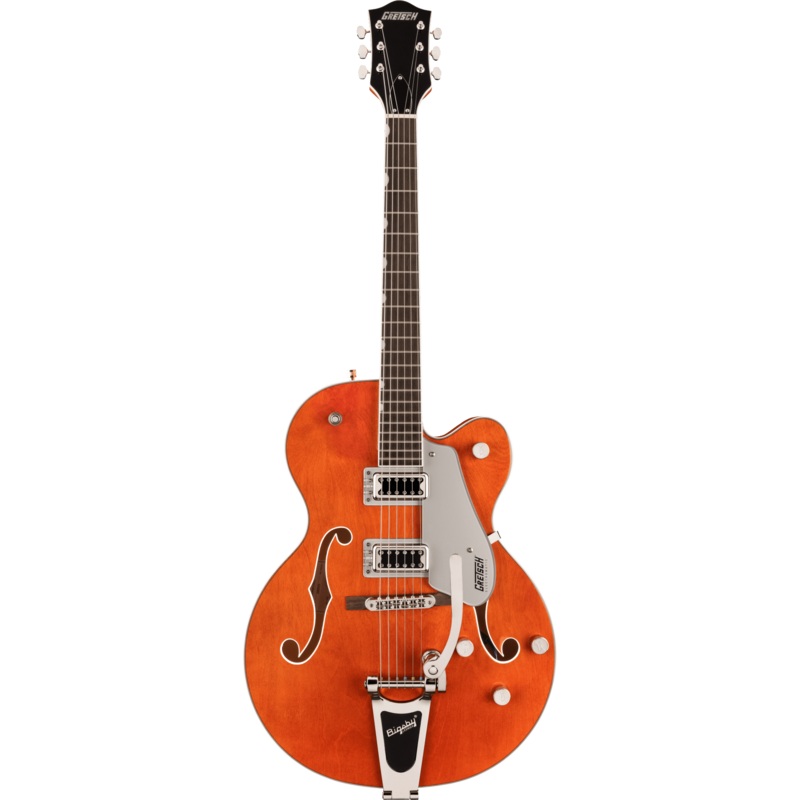 Gretsch G5420T Electromatic Classic Hollowbody Single Cut Electric Guitar – Orange Stain