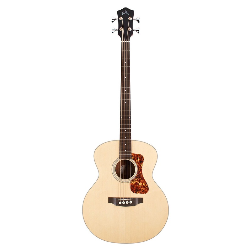 Guild B-240E Concert Acoustic Bass Guitar – Natural