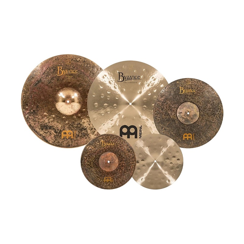 Meinl Cymbals Mike Johnston Pack Byzance Cymbal Box Set W/Free 18 Byzance Extra Dry Thin Crash