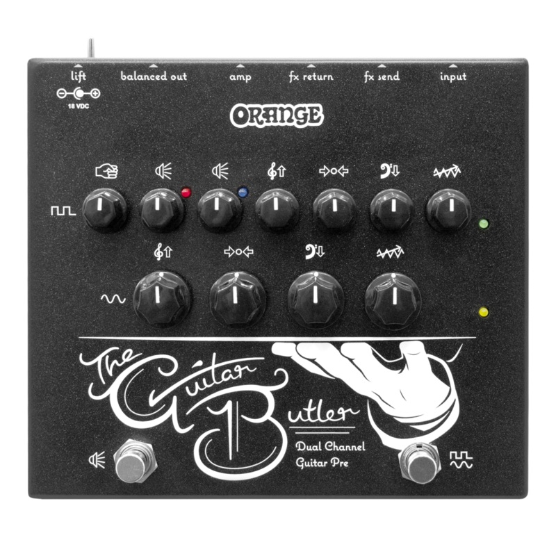 Orange Guitar butler Dual-Channel Guitar Preamp Pedal