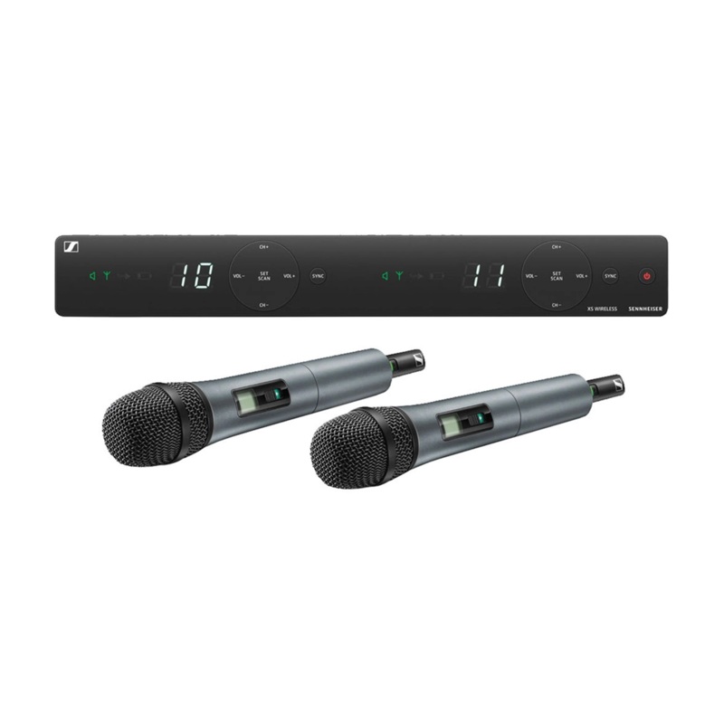 Sennheiser XSW 1-835 Dual Wireless Dual Handheld Microphone System – A Range