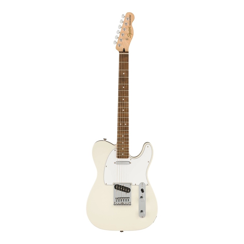 Squier Affinity Series Telecaster Electric Guitar – Olympic White