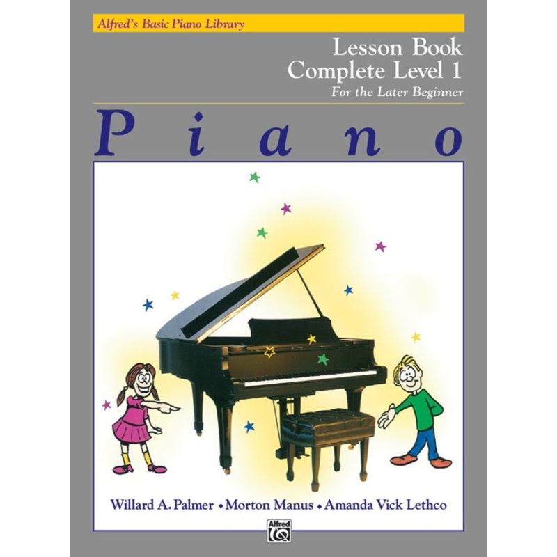 Alfred’s Basic Piano Library: Lesson Book Complete 1 (1A/1B)
