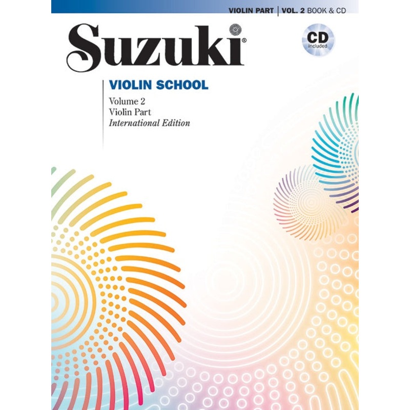 Alfred Suzuki Violin School International Volume 2 Book & CD