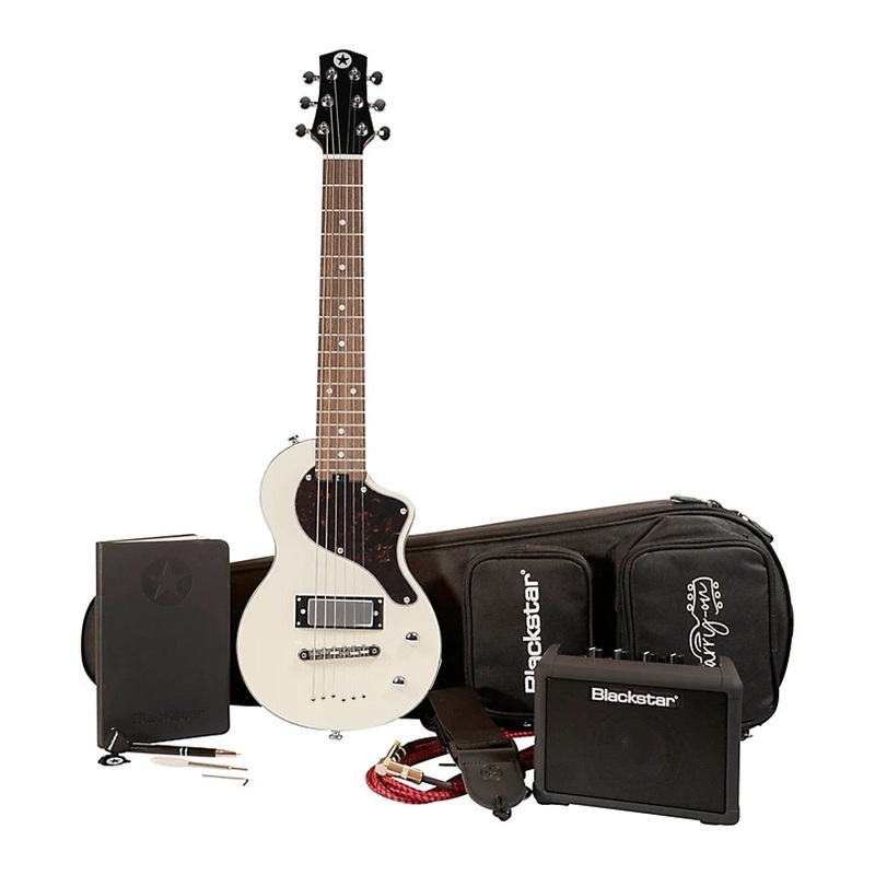Blackstar Carry-On Deluxe Pack Electric Guitar – White – B-Stock