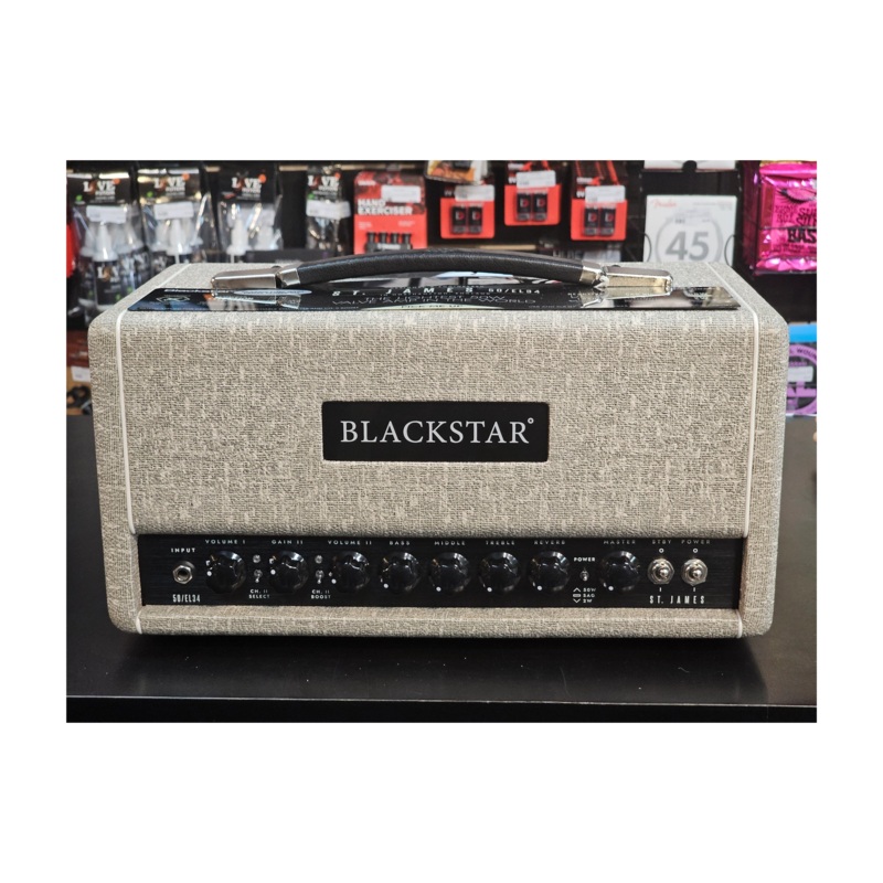 Blackstar St James 50W Tube Amplifier Head – Fawn B-Stock