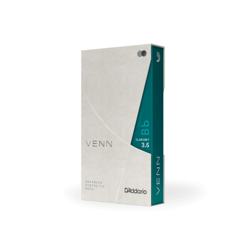 D’Addario VBB0135G2 Venn Bb Clarinet Reed – 3.5