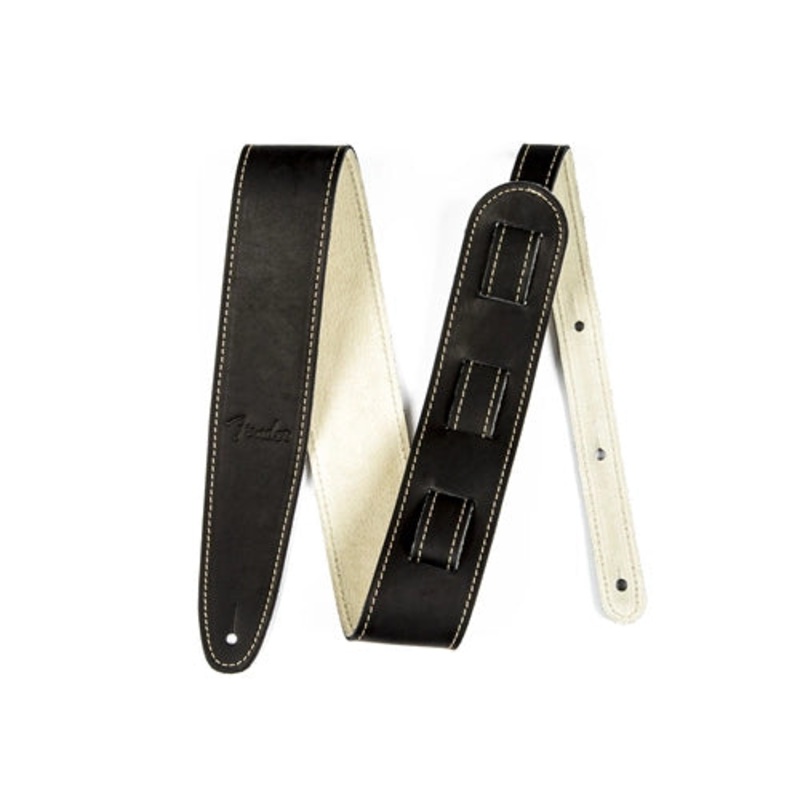 Fender Ball Glove Leather Guitar Strap – Black