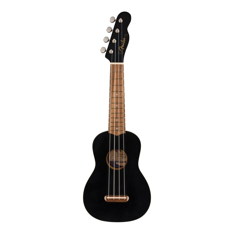 Fender Venice Soprano Ukulele – Black
