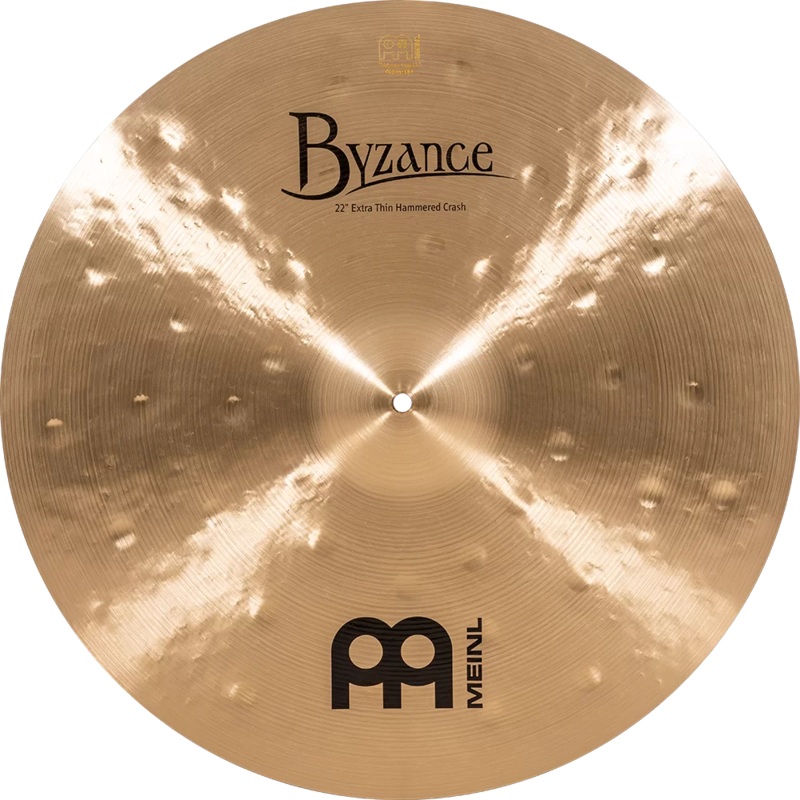 Meinl 22 Byzance Traditional Extra Thin Hammered Crash Cymbal