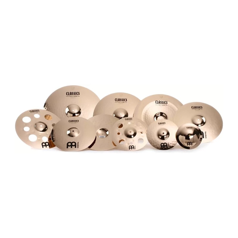 Meinl Cymbals CC4680-TRB Classics Custom Pack Triple Bonus Cymbal Box Set with FREE 8 Bell, FREE 10 Splash and FREE 12 Trash Splash