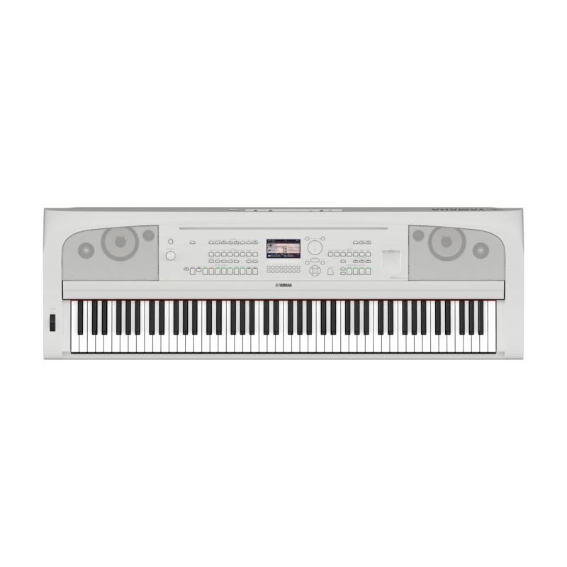 Yamaha DGX670 88 Key Portable Digital Grand Piano – White