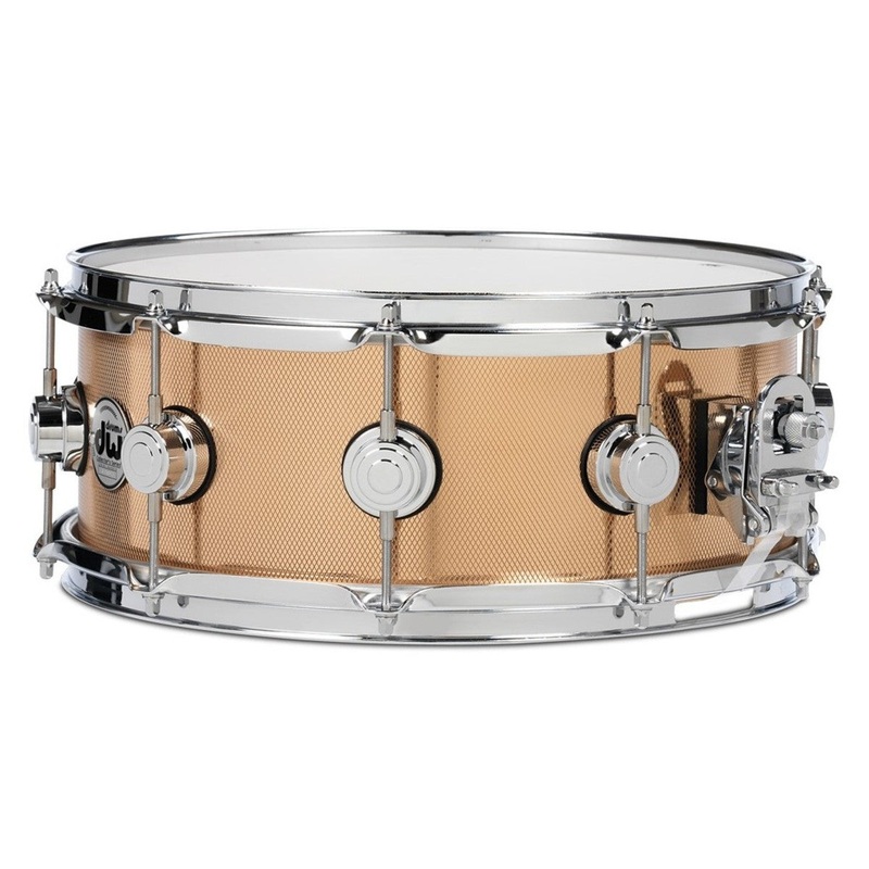 DW Collector’s Series Knurled Bronze Snare – 5.5 x 14