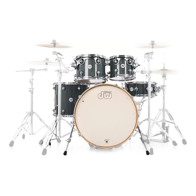 DW DDLG2215SG Design Series 5-piece Shell Pack – Steel Gray