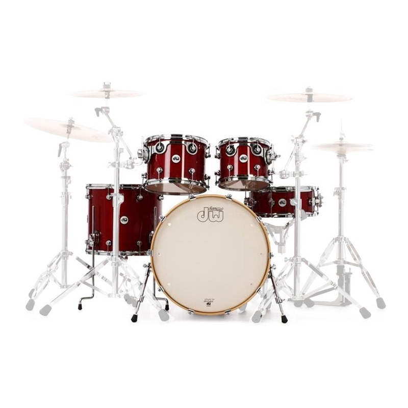 DW Design Series 5 Piece Shell Pack – Cherry Stain