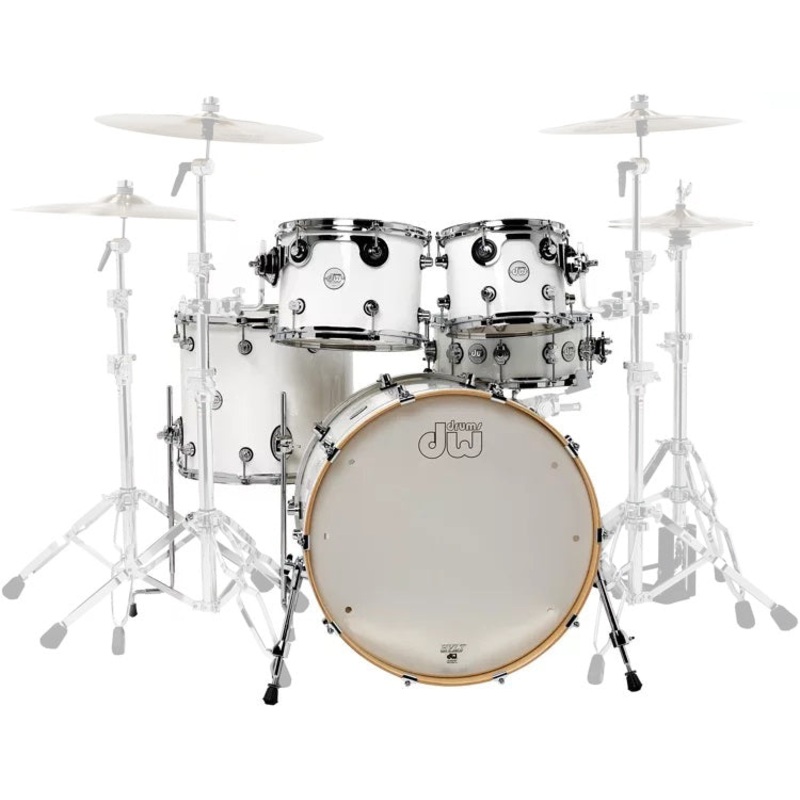 DW Design Series 5 Piece Shell Pack – Gloss White