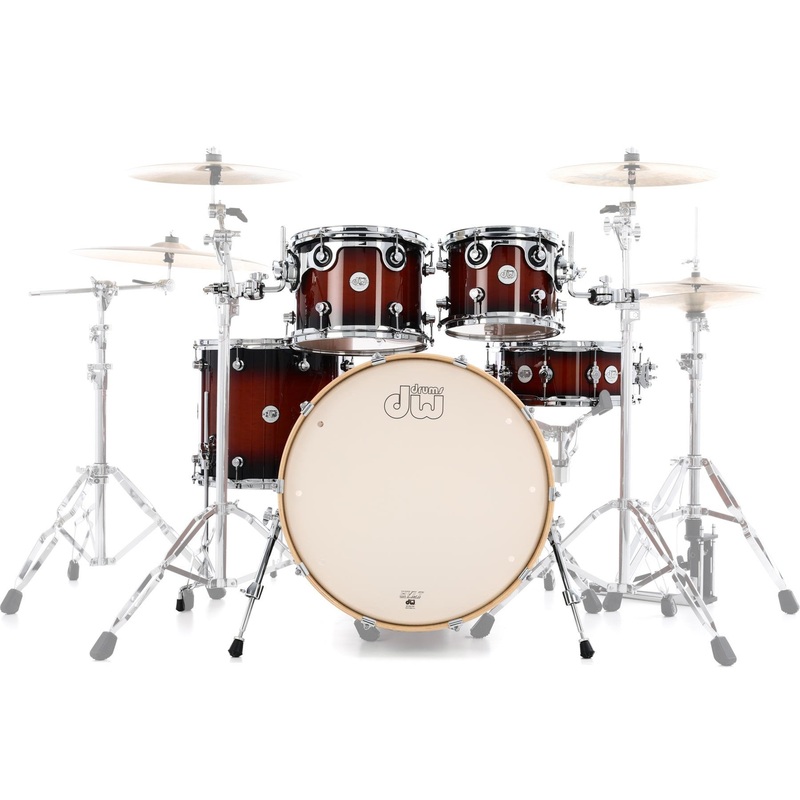 DW Design Series 5-piece Shell Pack – Tobacco Burst
