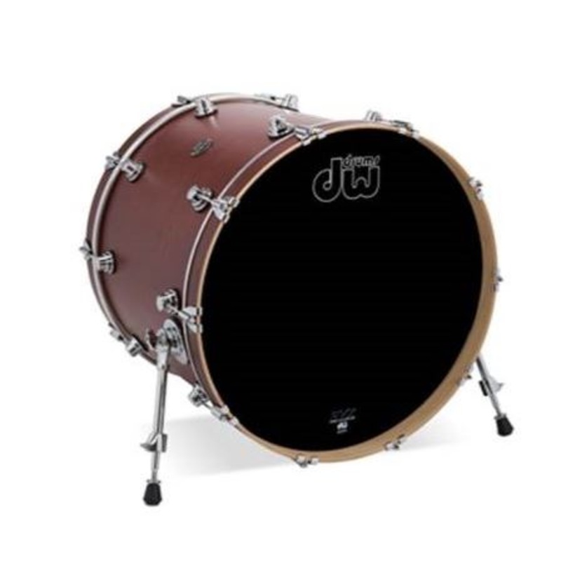 DW DRPS1822KKTB 18 X 22 Performance Series Bass Drum In Tobacco Stain